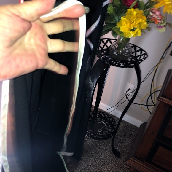 Sweet black and whites evening gown by Blondie Knights - Picture 5 of 5